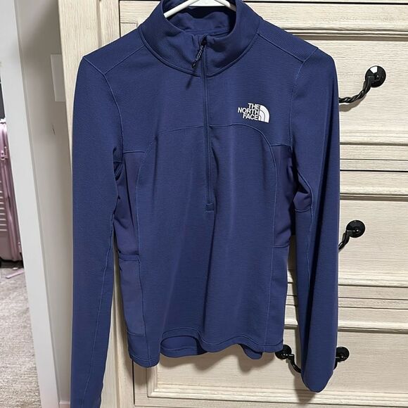 North face purple half zip - Picture 1 of 5